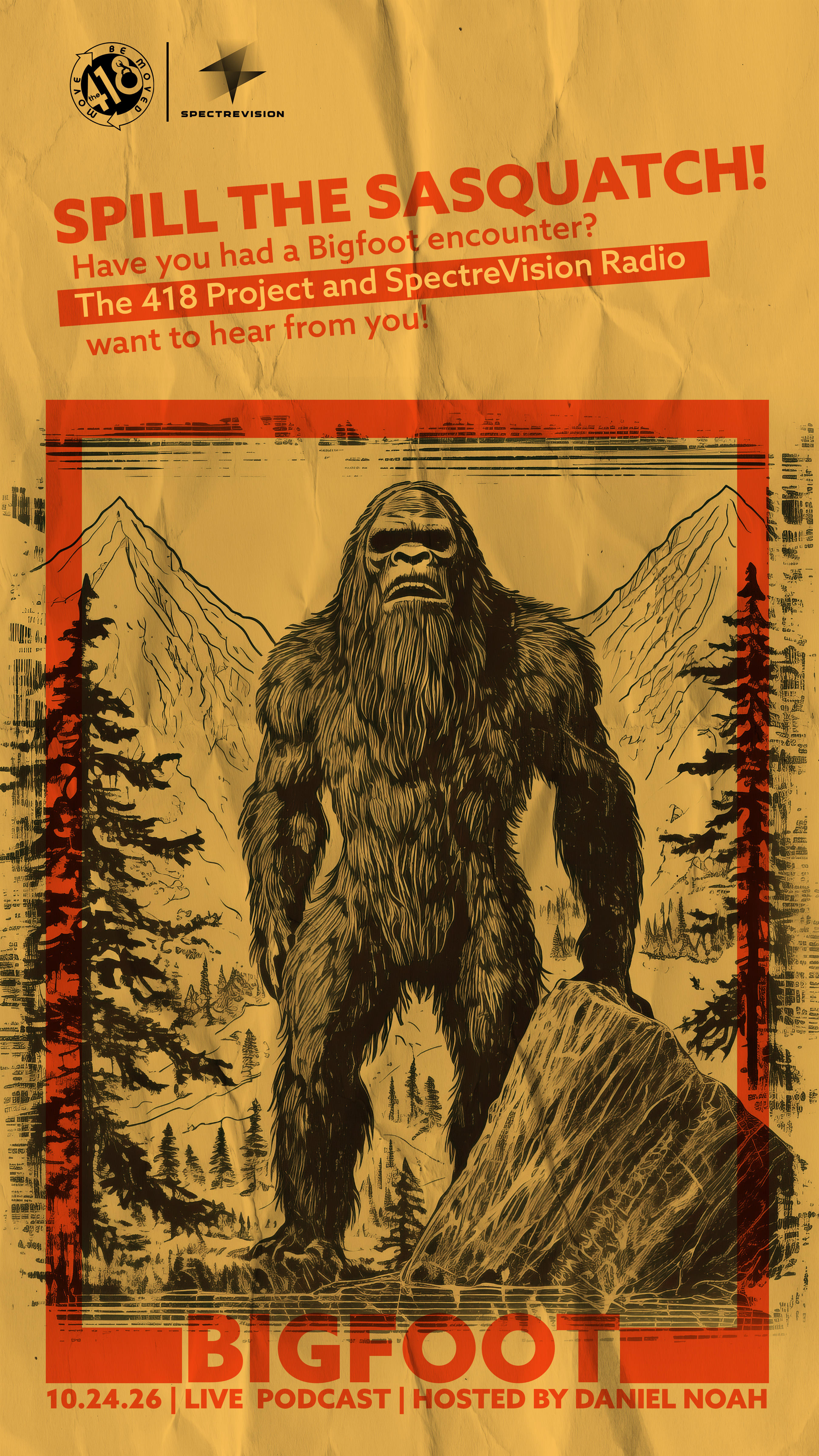 SpectreVision Radio Bigfoot Event
