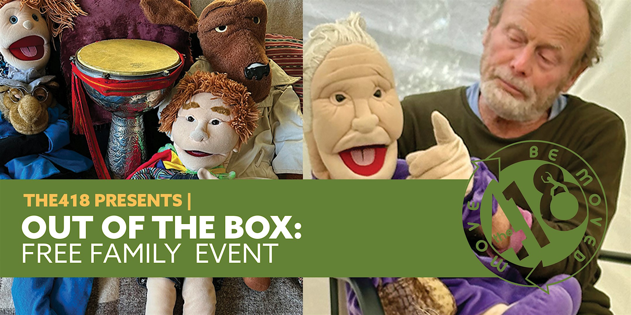 Free Family Event! Out of the Box Book Party w/ Puppet Show-image