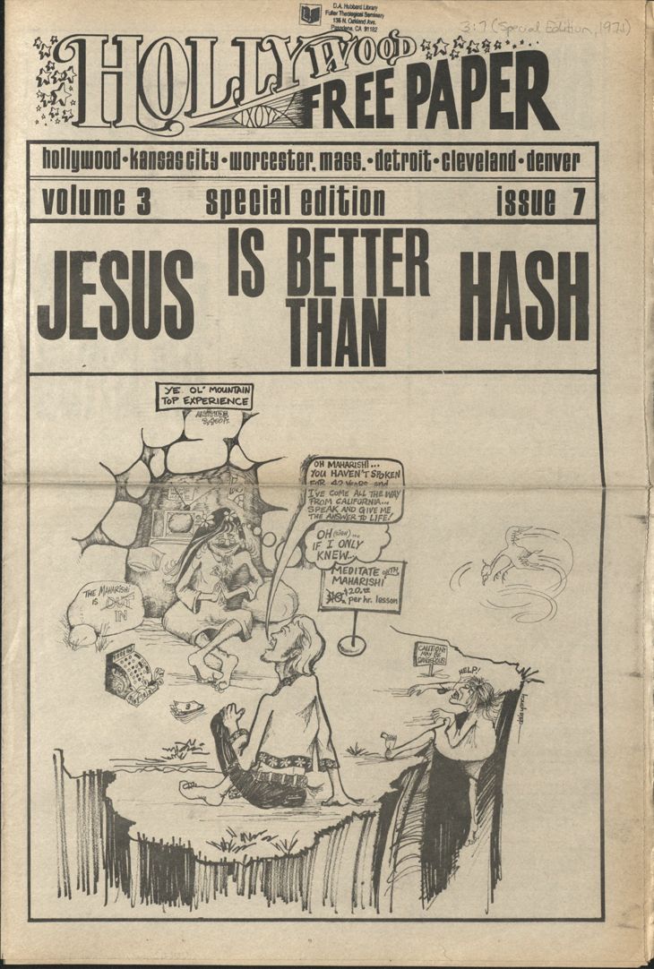 The Psychedelic Art of 1970s Christian Hippie Comics