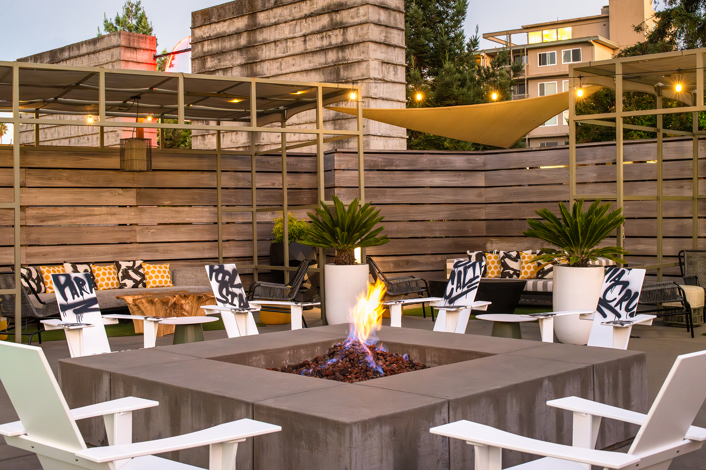 Pool Deck & Cabanas